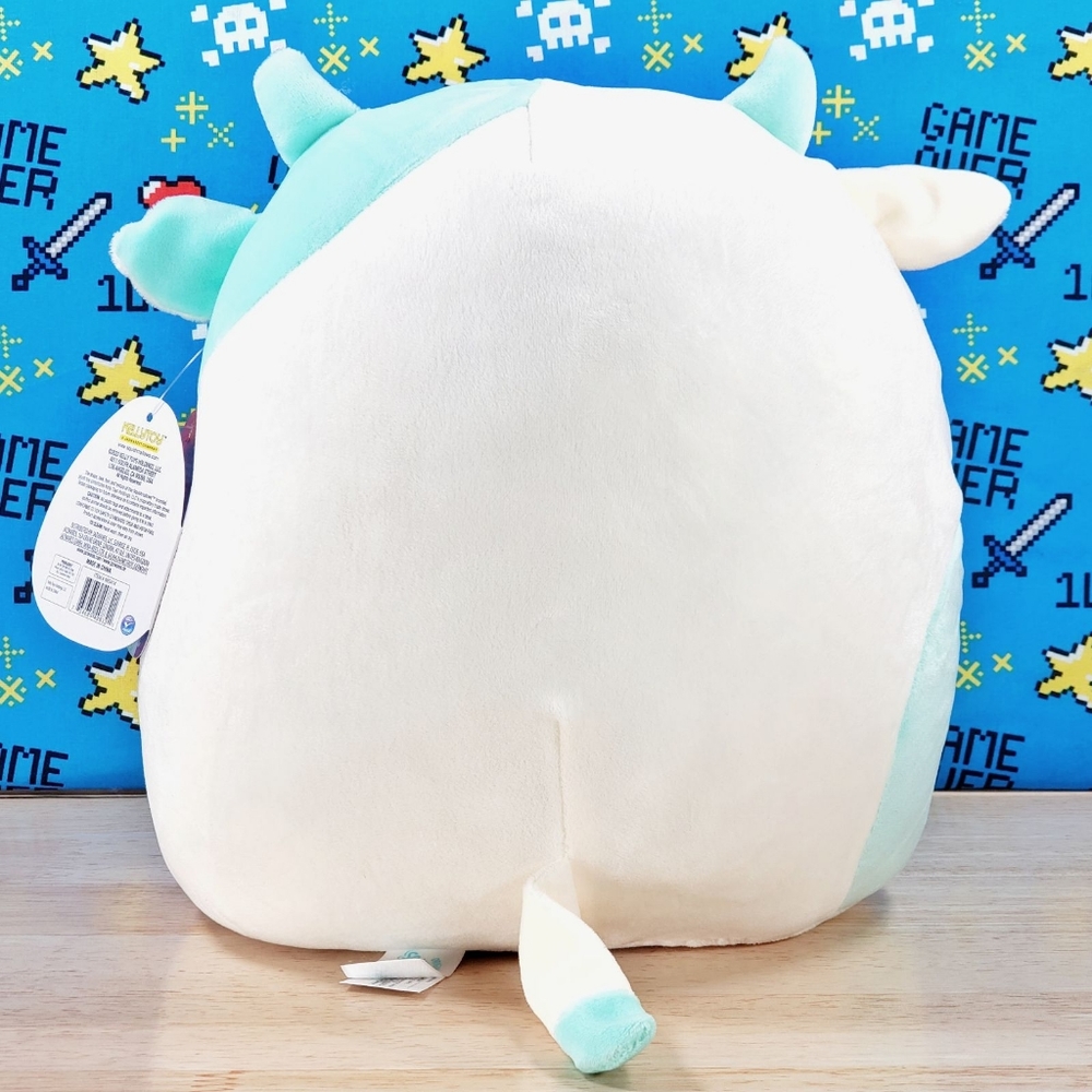 Squishmallow Belana the Valentine's Day Cow 11" 2022 UltraSoft Stuffed Plush NWT - Picture 4 of 12